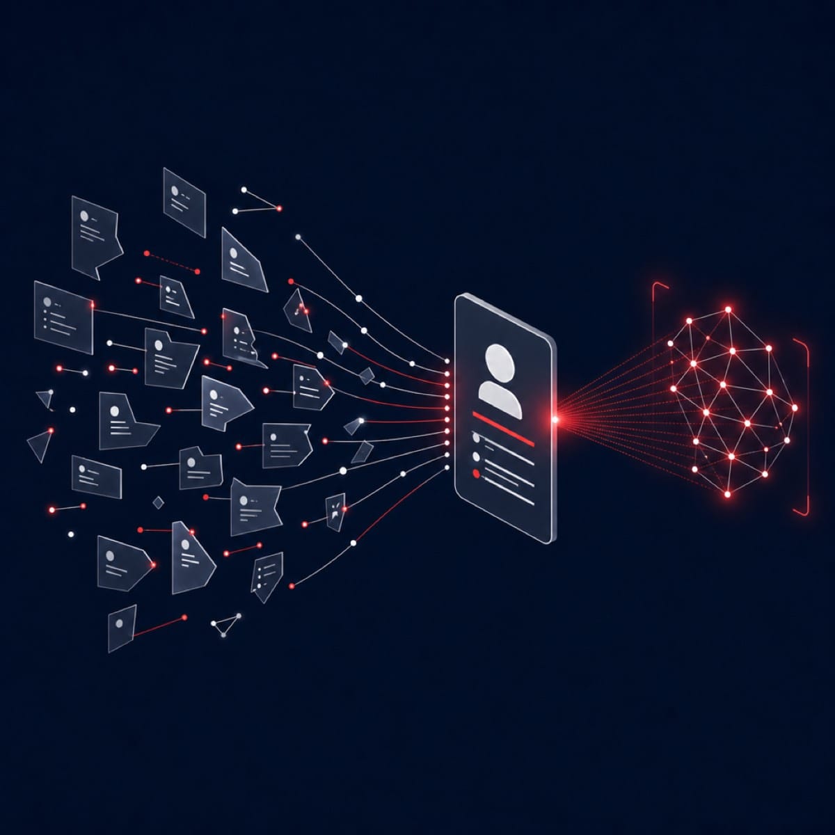 破碎分散的會員資料歸整成單一完整的顧客輪廓,AI 才讀得準