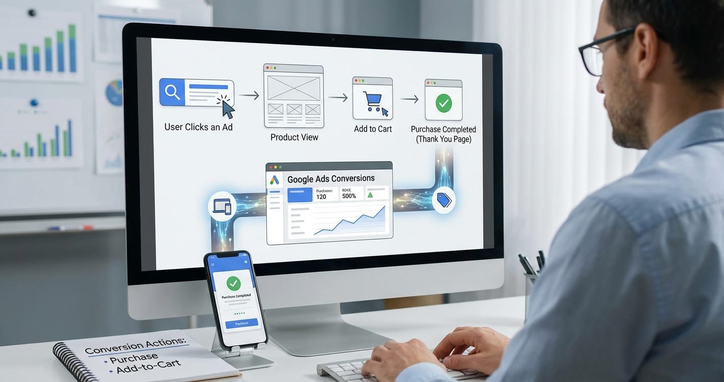 Google Ads 轉換追蹤全解讀：從定義到實戰，電商老闆必備的獲利指南