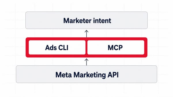 Meta Ads CLI、Meta MCP、Meta Marketing API 差在哪？搞懂三者，再決定 AI 怎麼幫你投廣告
